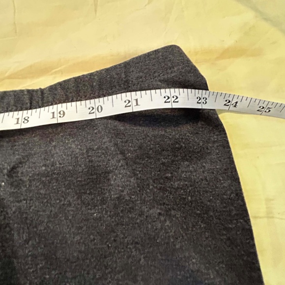 NEW PHOTOS! LEGGINGS, MADE IN CANADA, DARK HEATHER GREY, SIZE 4X, PULL ON, COTTO - Picture 6 of 9